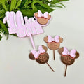 Toppers Personalizados - “Mia is One” "Name is One"