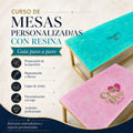 Curso Decorado de  Mesas en Resina