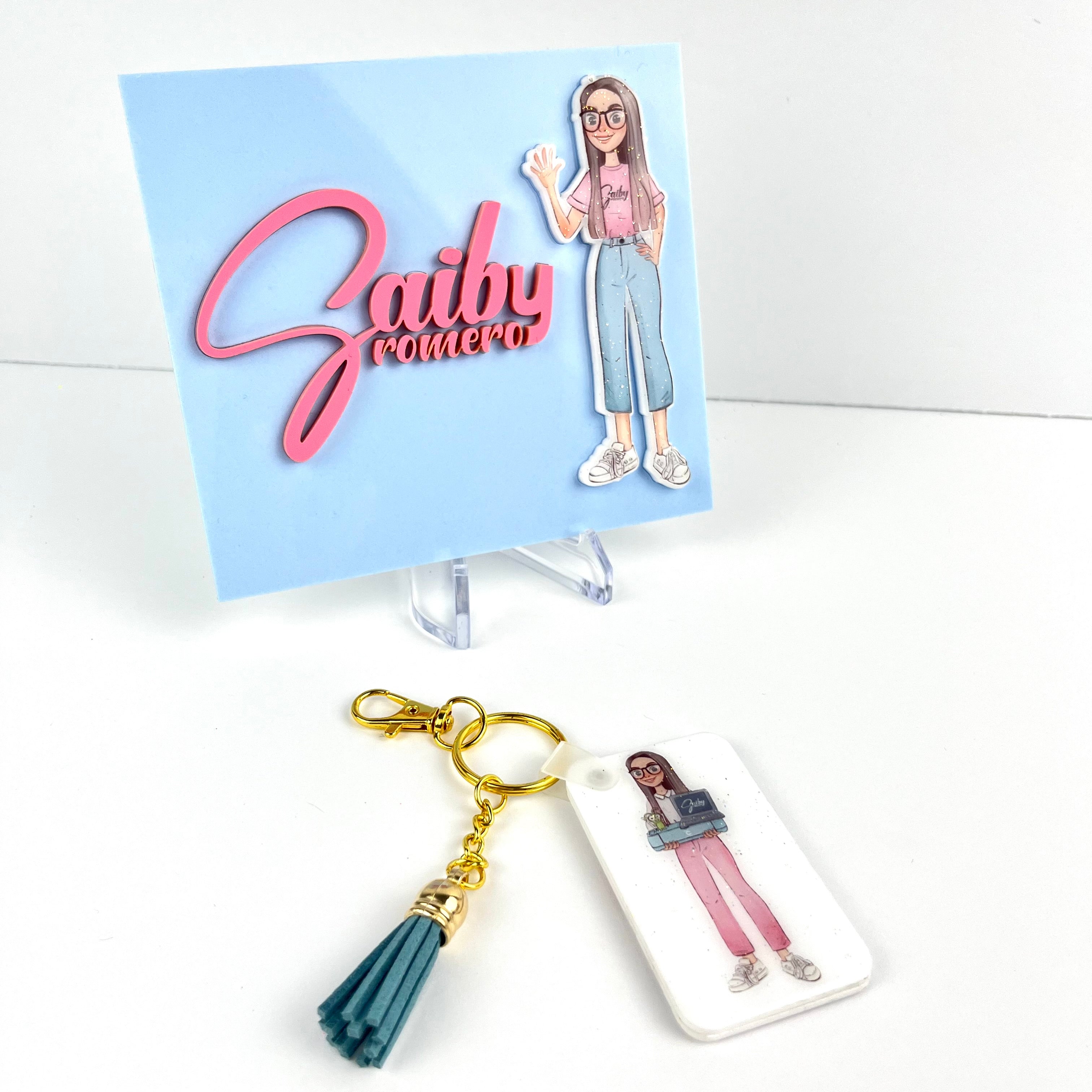 Mini Logo y Llavero Inteligente Set