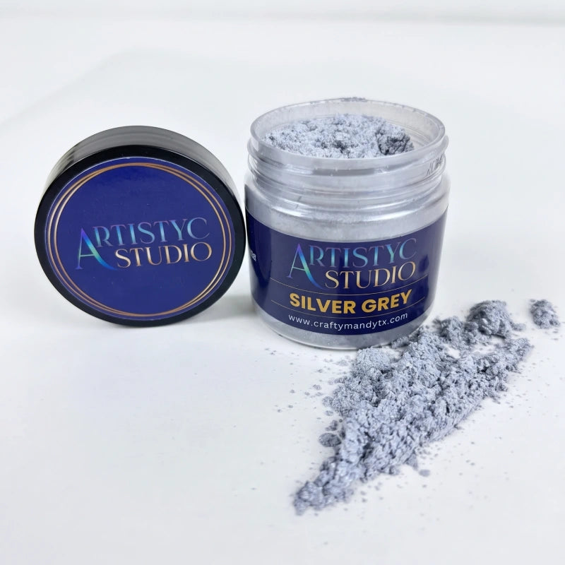 Silver Grey - Mica Powder Pigment