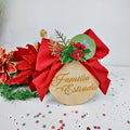 Ornament Familiar Personalizado en Madera