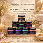 Set Exclusivo de Micas – God’s Love Cosmética Natural x Crafty Mandy TX