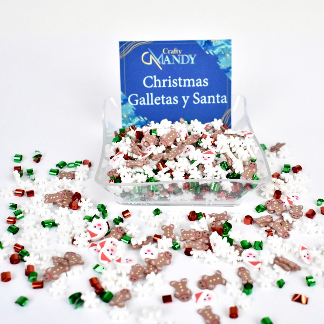 Christmas Galletas y Santa