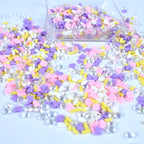 Flores Nubes y Mariposas